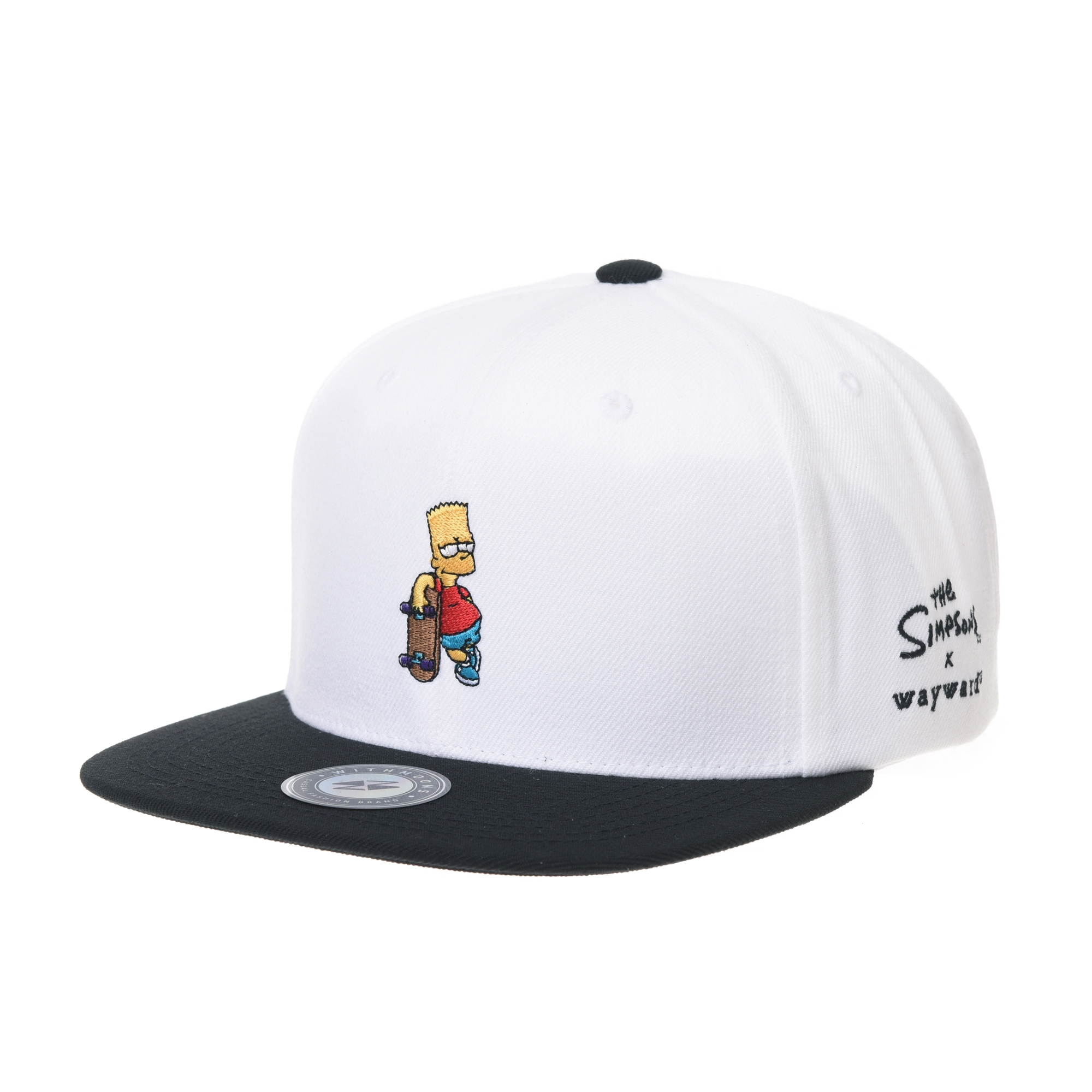 Withmoons The Simpsons Baseball Cap Bart Simpson Skateboard Snapback Hat Hl2964 Mens Hats 