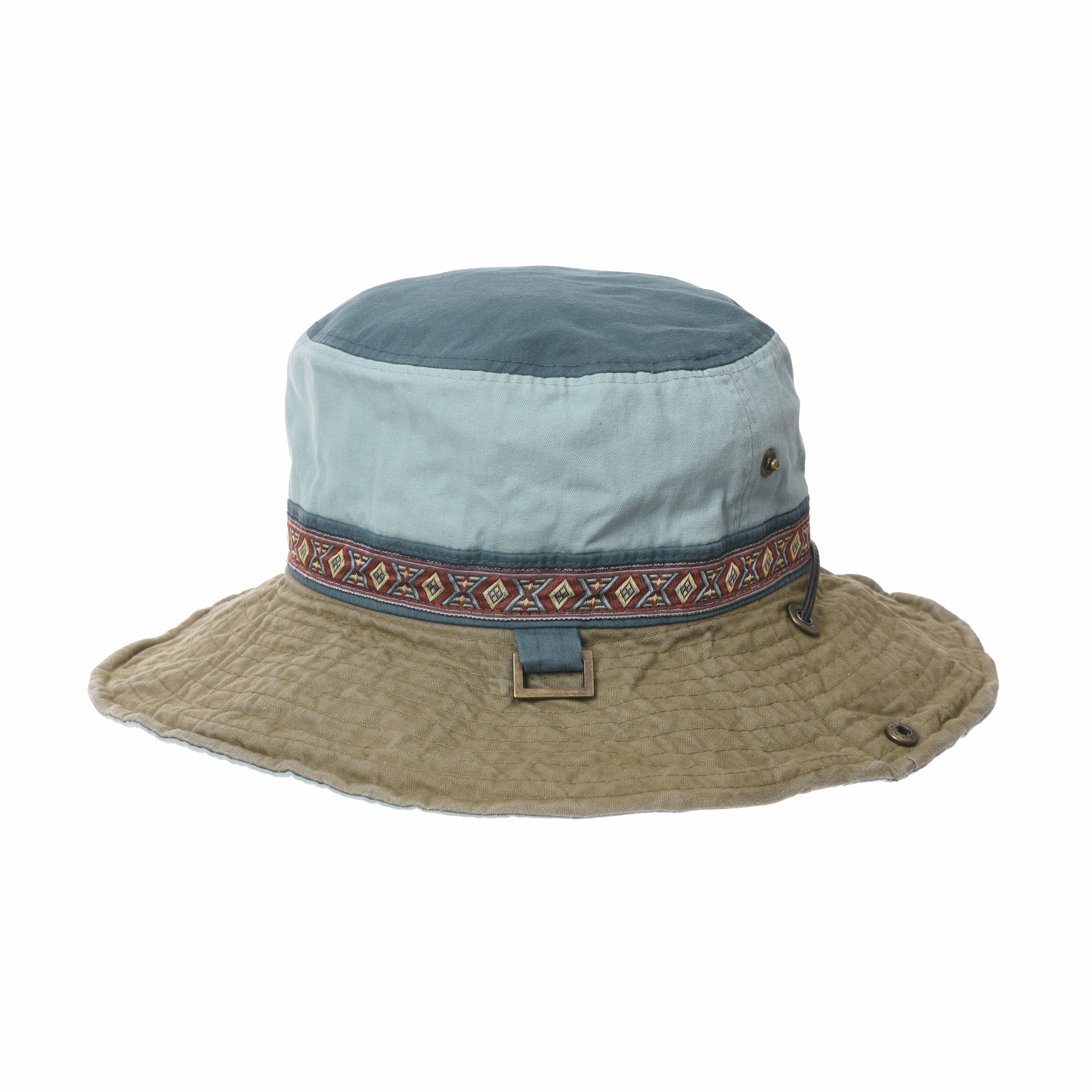 WITHMOONS Boonie Bush Hats Wide Brim Aztec Pattern Side Snap AC8726 | eBay