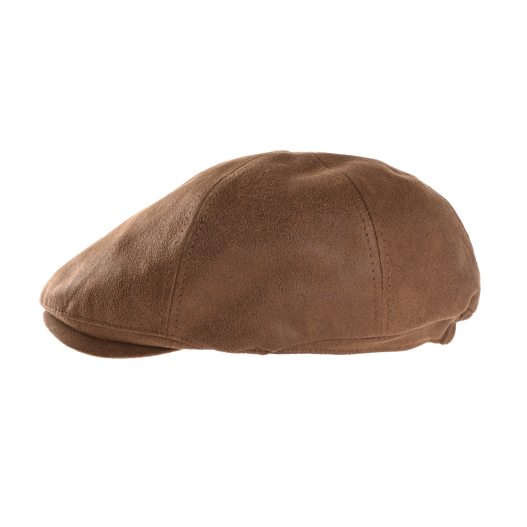 WITHMOONS Ivy Flat Cap Simple Classic Faux Leather Gatsby Hat SL3857 | eBay